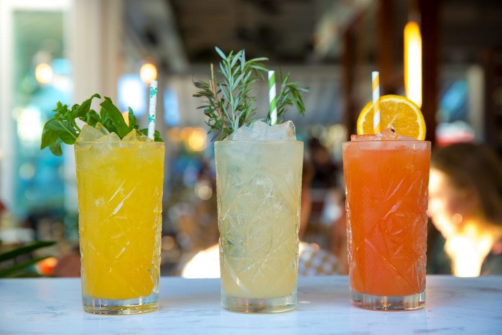Aromas Drinks Menu