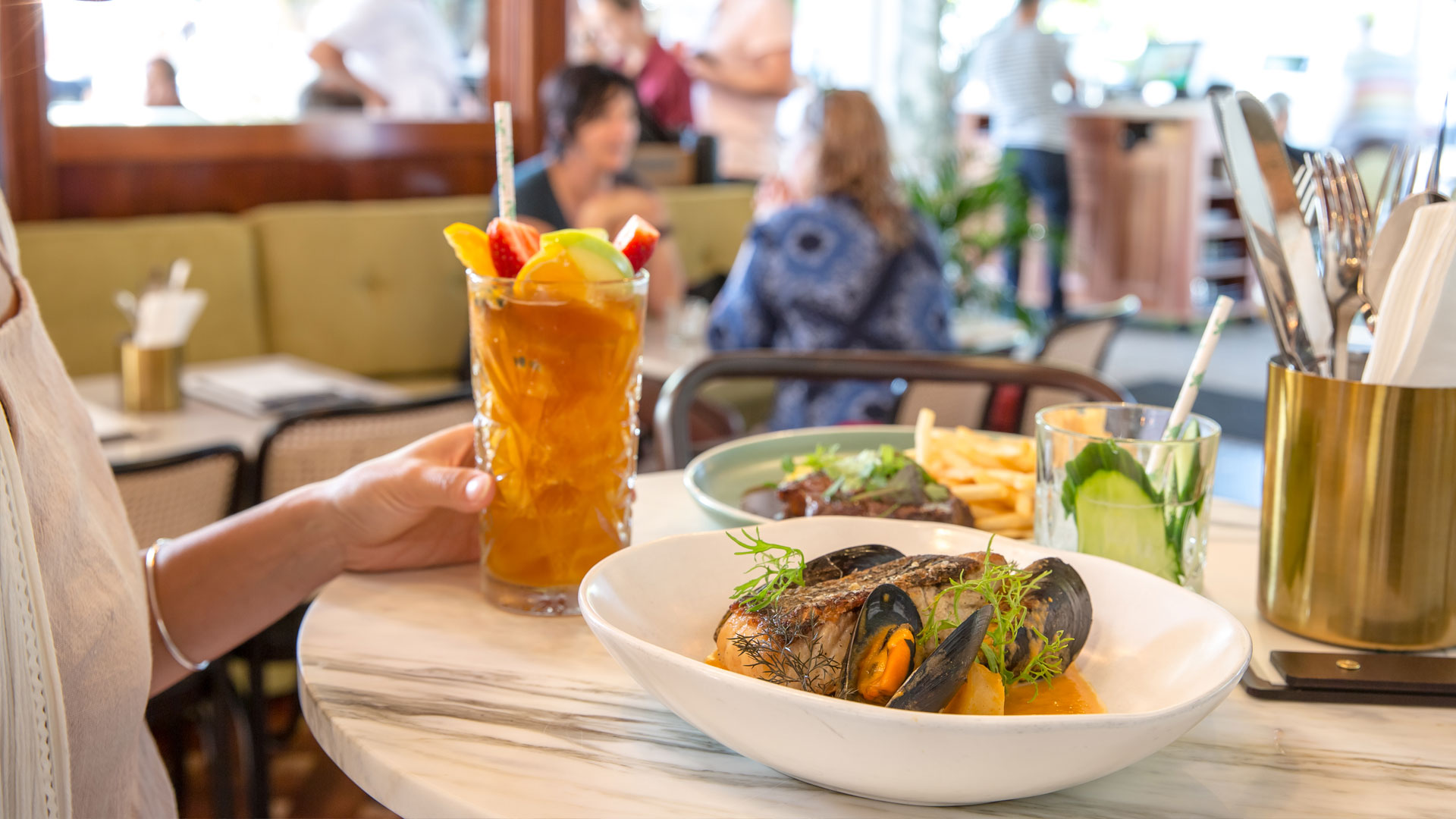 Dinner Menu Aromas Noosa