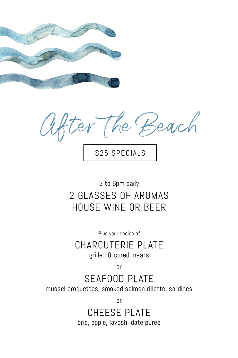 Aromas After The Beach Specials